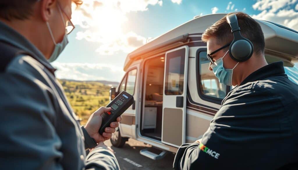 MOTOEXPERT damage report for motorhomes in Poland