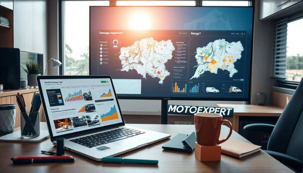 Poland damage report for camper vans with MOTOEXPERT