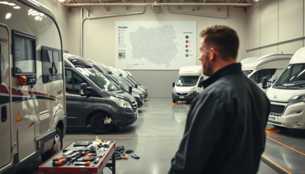 Poland damage report for motorhomes with MOTOEXPERT