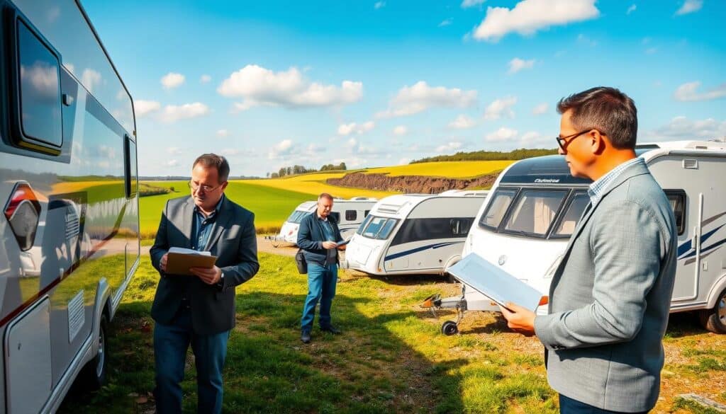 Touring Caravans damage appraisal in Poland by MOTOEXPERT