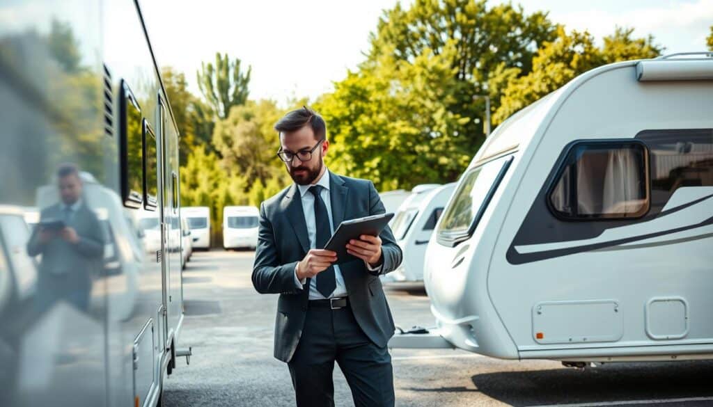 Travel Trailers damage appraisal in Poland by MOTOEXPERT