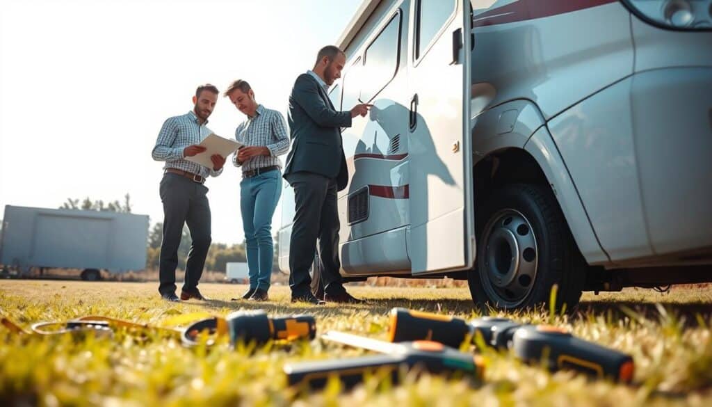 campervan damage assessment