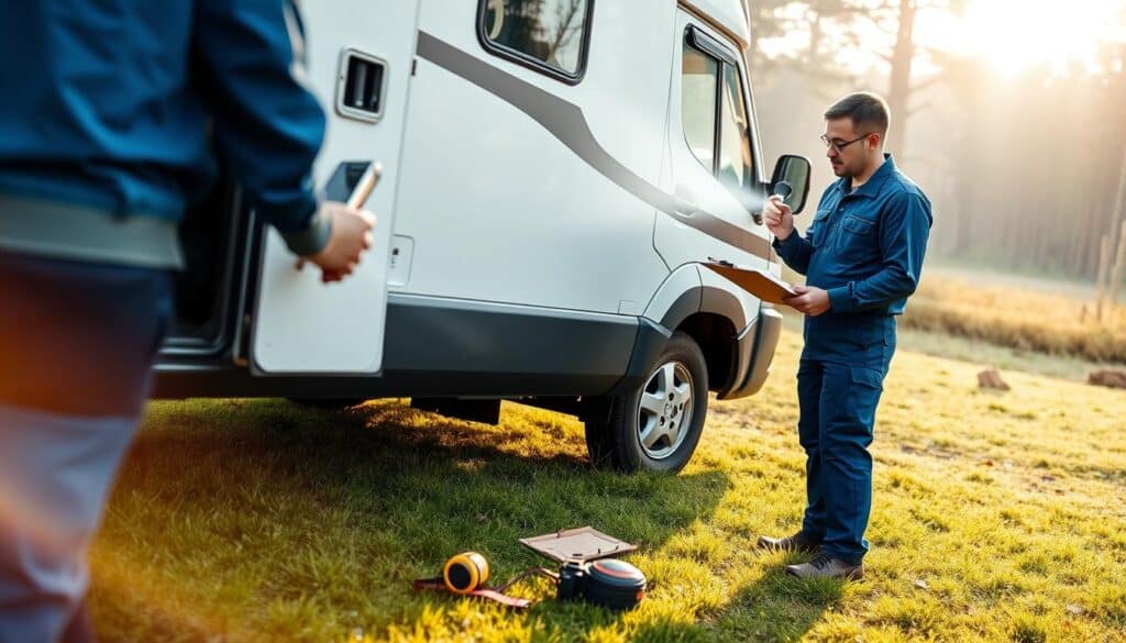 campervan damage inspection MOTOEXPERT campervan damage inspection MOTOEXPERT