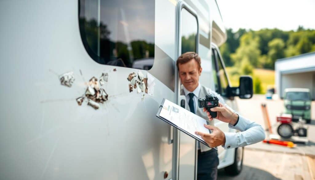 damage report for motorhomes in Poland MOTOEXPERT