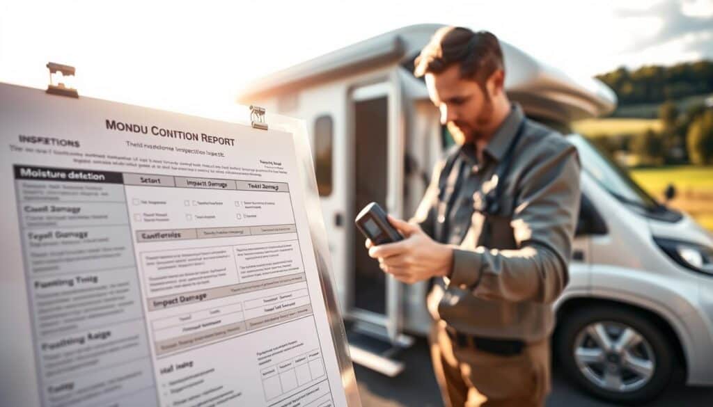 motorhome condition report