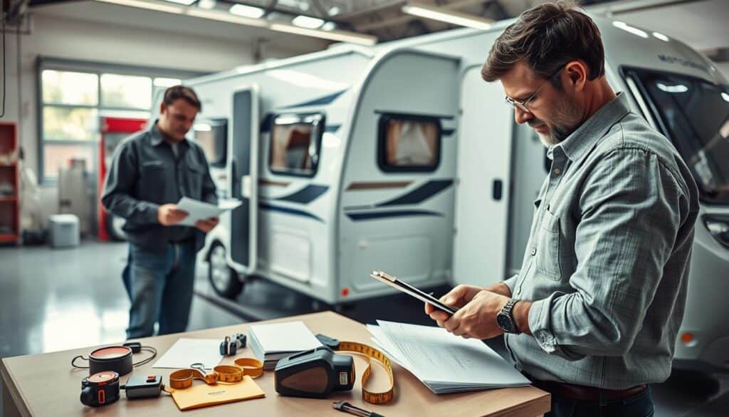 MOTOEXPERT caravan damage assessment
