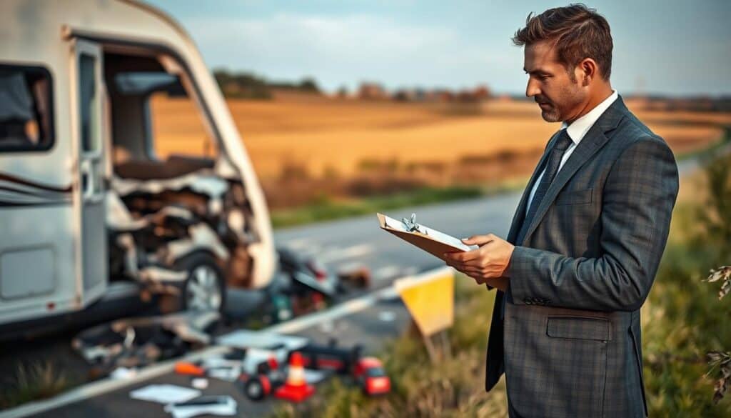 caravan accident assessment services