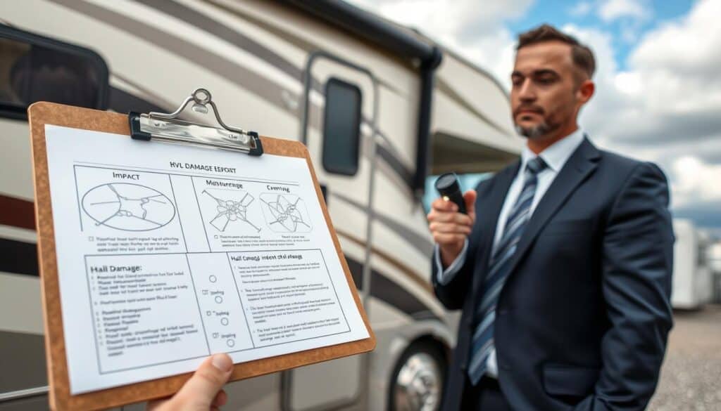 professional RV damage reports